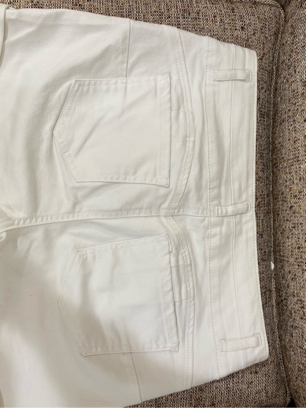Wax Jean White Women's Denim Shorts - Picture 5 of 6